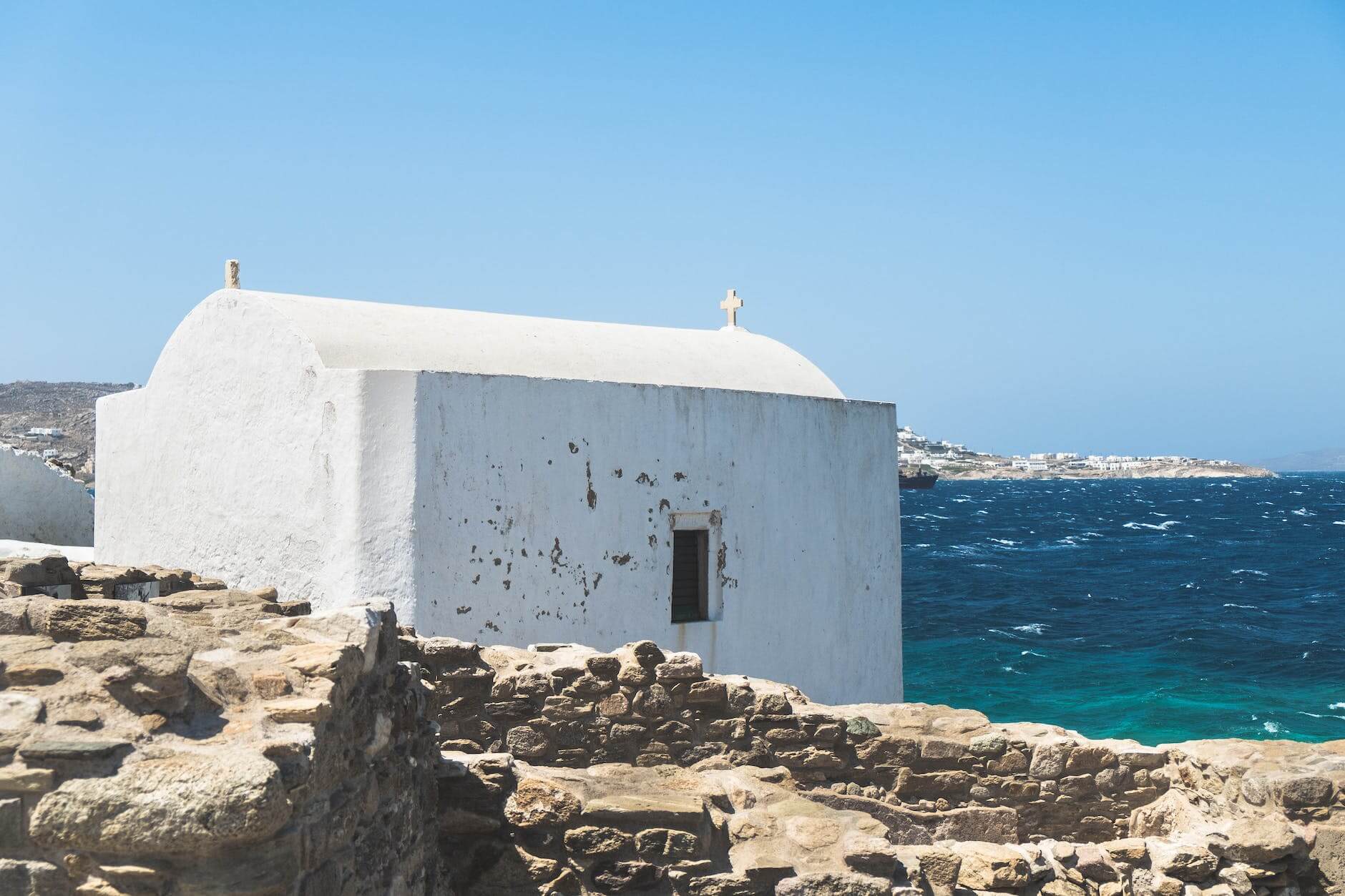 mykonos church